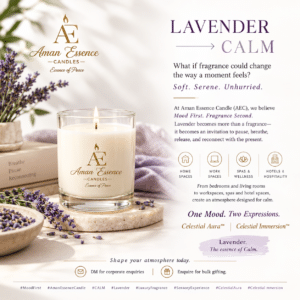 Breathe in the quiet - LAVENDER SERENITY