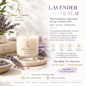 Breathe in the quiet - LAVENDER SERENITY